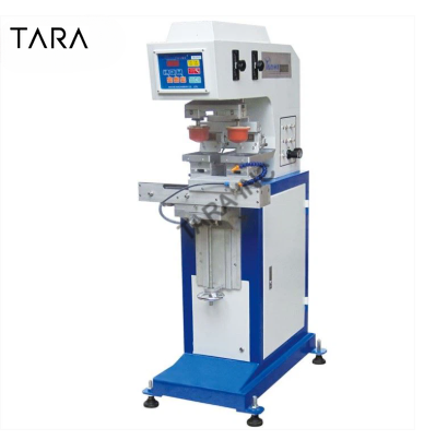 2 Color Open Tray Shuttle Pad Printing Machine
